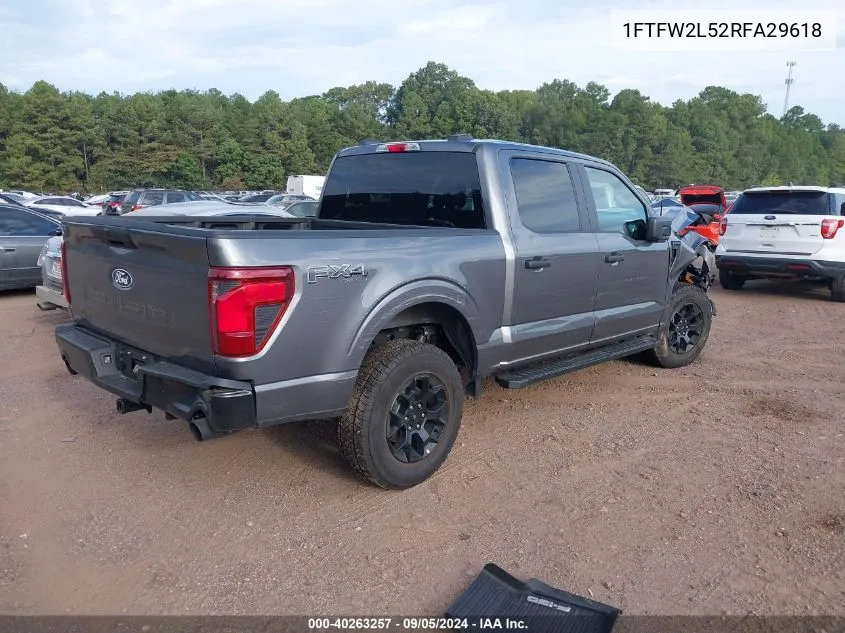 1FTFW2L52RFA29618 2024 Ford F-150 Stx