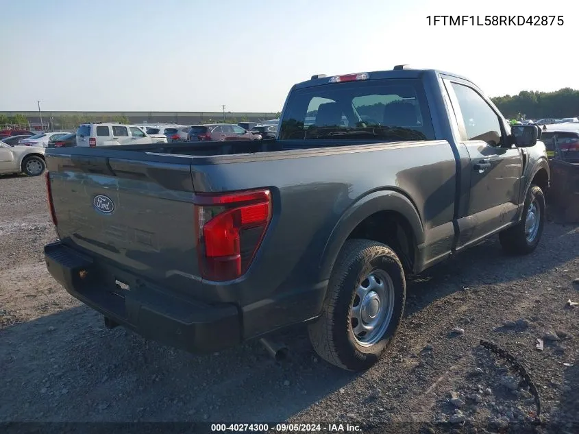 1FTMF1L58RKD42875 2024 Ford F-150 Xl