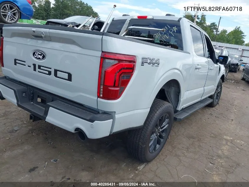 1FTFW5L82RFA60718 2024 Ford F-150 Lariat