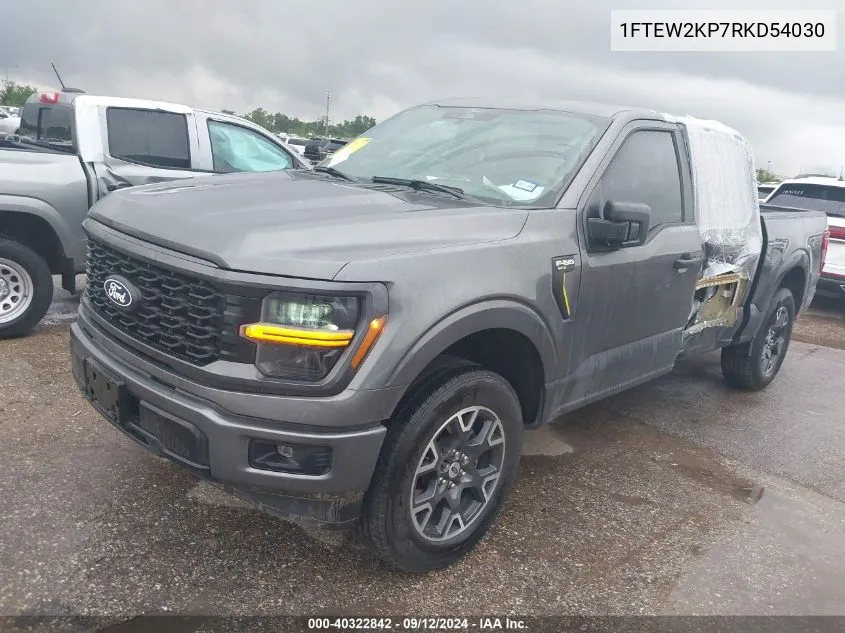 2024 Ford F-150 Stx VIN: 1FTEW2KP7RKD54030 Lot: 40322842