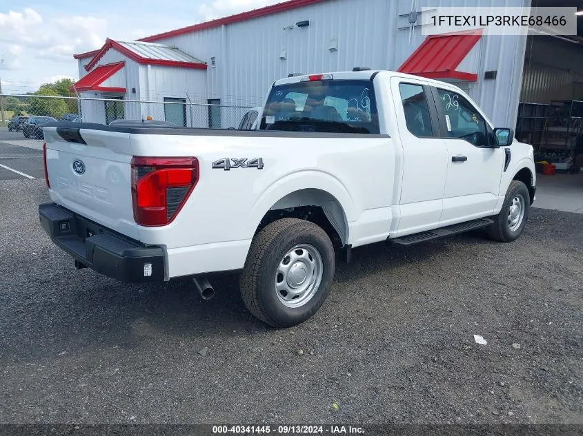 2024 Ford F-150 Xl VIN: 1FTEX1LP3RKE68466 Lot: 40341445