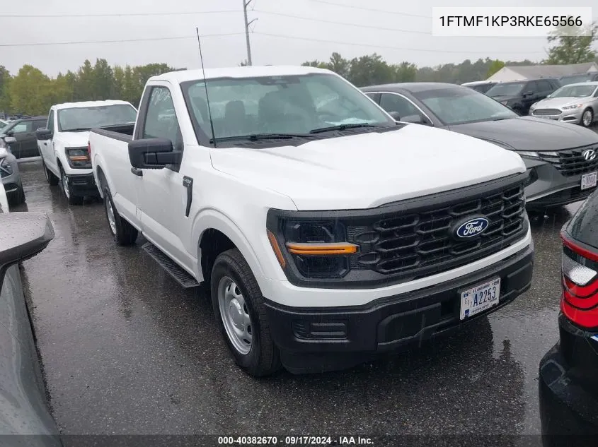 2024 Ford F-150 Xl VIN: 1FTMF1KP3RKE65566 Lot: 40382670