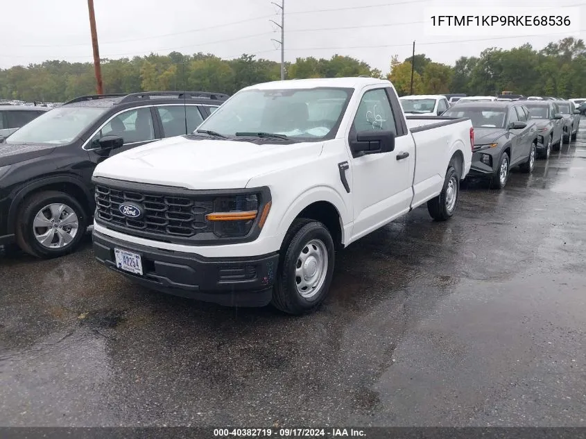 2024 Ford F-150 Xl VIN: 1FTMF1KP9RKE68536 Lot: 40382719