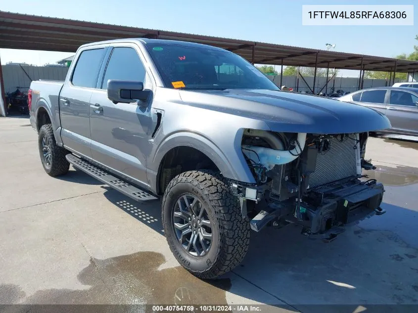 2024 Ford F-150 Tremor VIN: 1FTFW4L85RFA68306 Lot: 40754759