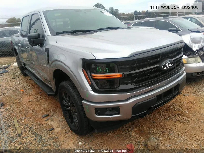 2024 Ford F-150 Xlt VIN: 1FTFW3LD6RFB32408 Lot: 40771262