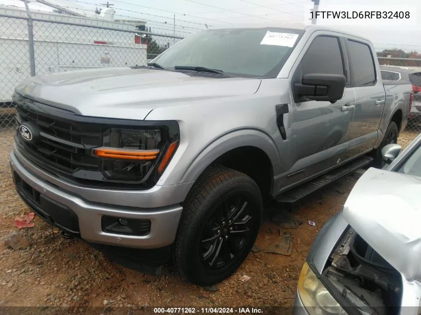 2024 Ford F-150 Xlt VIN: 1FTFW3LD6RFB32408 Lot: 40771262