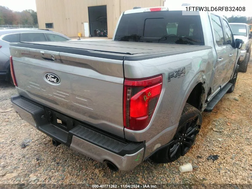 2024 Ford F-150 Xlt VIN: 1FTFW3LD6RFB32408 Lot: 40771262