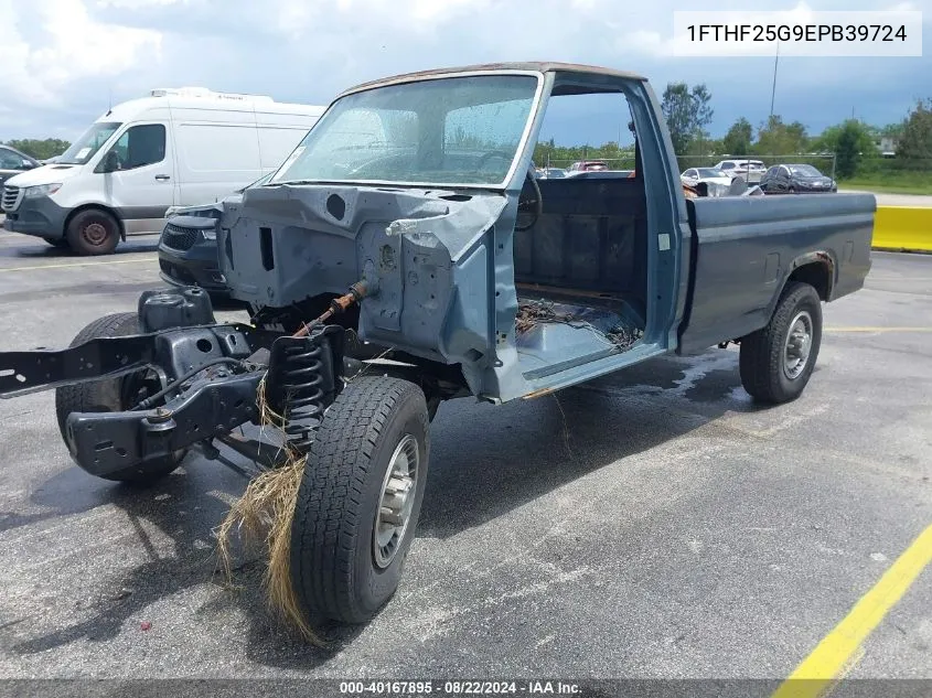 1984 Ford F250 VIN: 1FTHF25G9EPB39724 Lot: 40167895