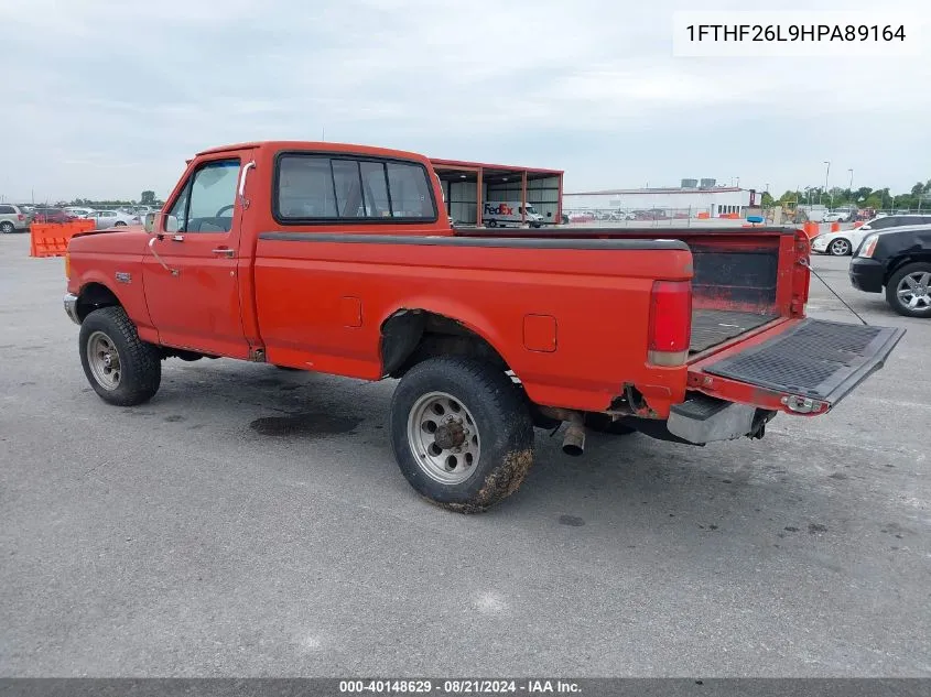 1987 Ford F250 VIN: 1FTHF26L9HPA89164 Lot: 40148629