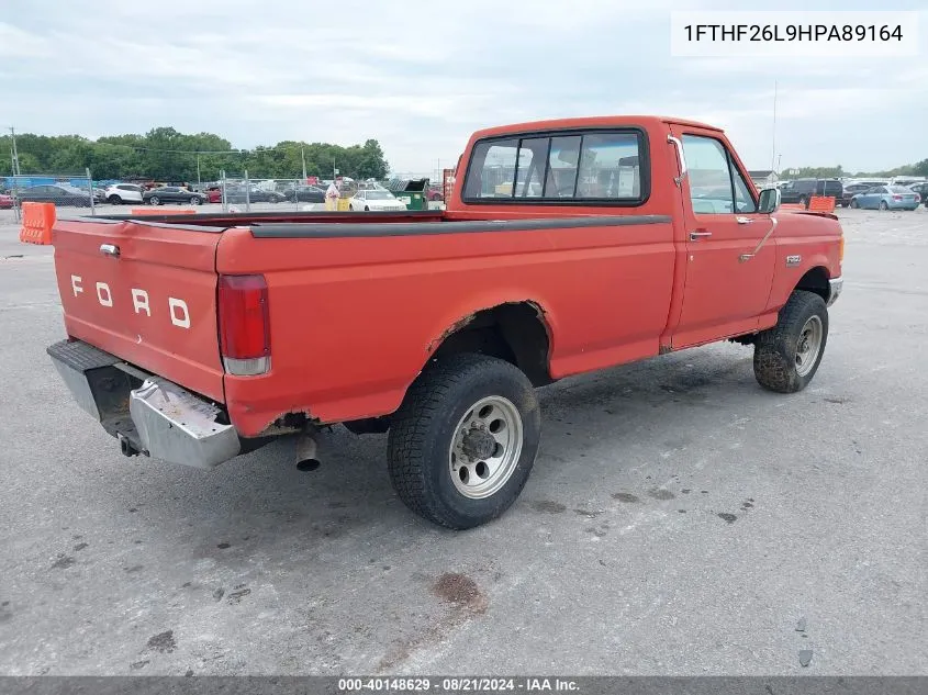 1987 Ford F250 VIN: 1FTHF26L9HPA89164 Lot: 40148629