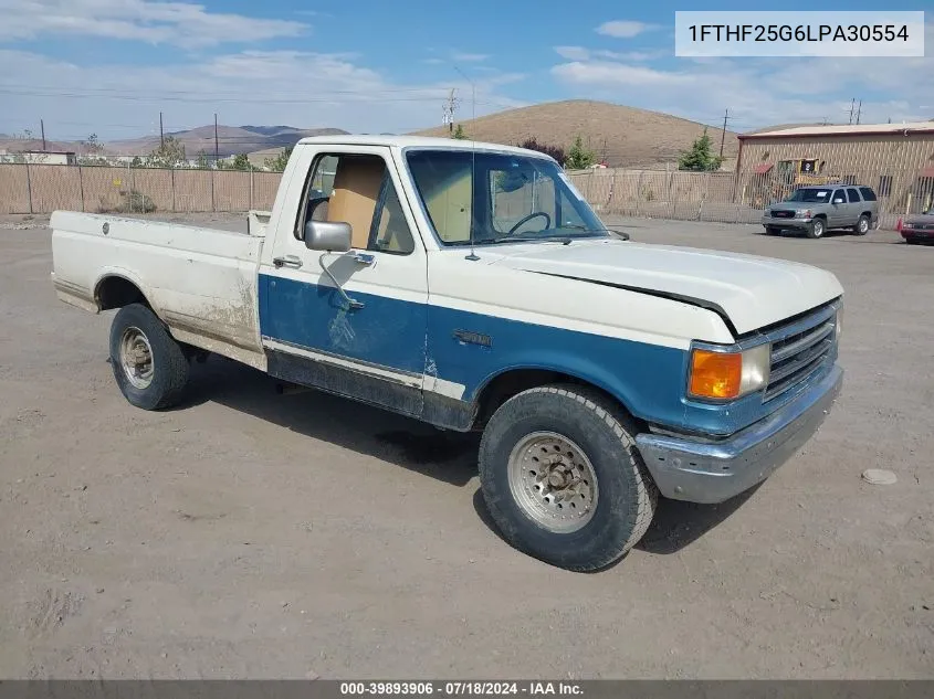 1990 Ford F250 VIN: 1FTHF25G6LPA30554 Lot: 39893906