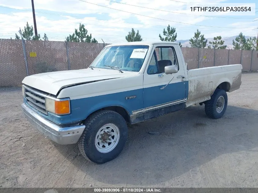 1990 Ford F250 VIN: 1FTHF25G6LPA30554 Lot: 39893906