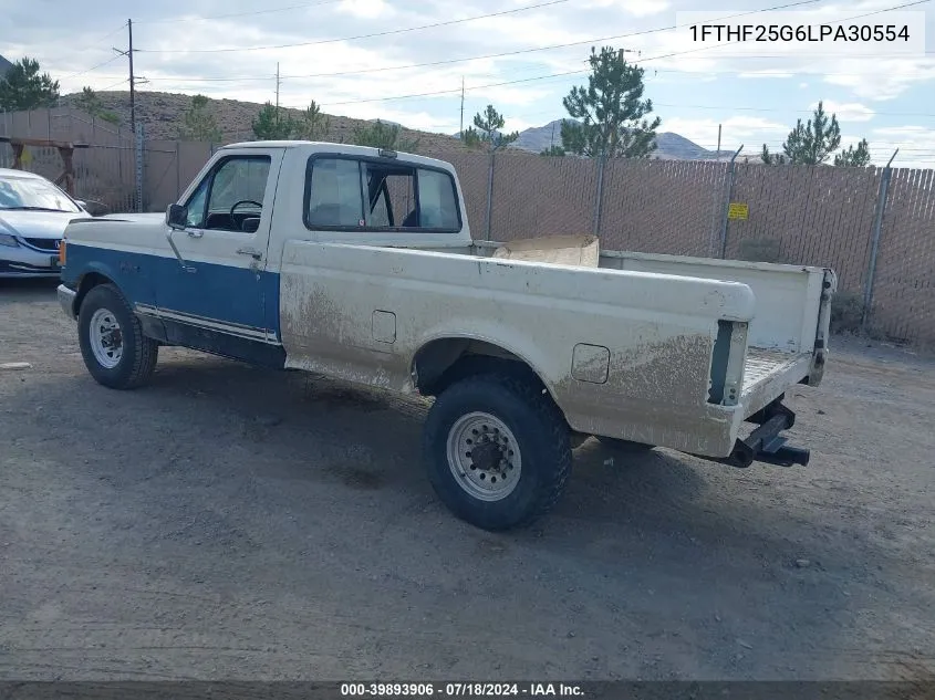 1990 Ford F250 VIN: 1FTHF25G6LPA30554 Lot: 39893906