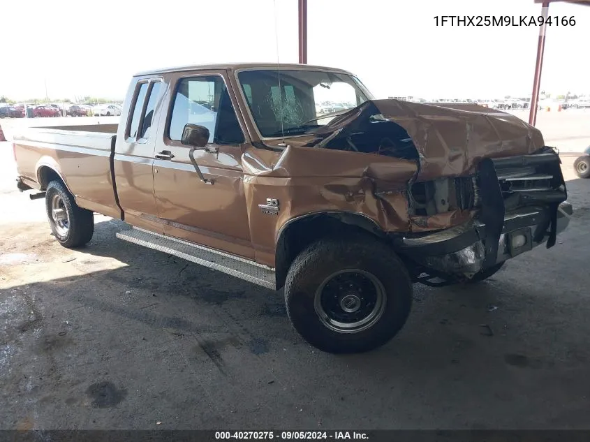 1990 Ford F250 VIN: 1FTHX25M9LKA94166 Lot: 40270275