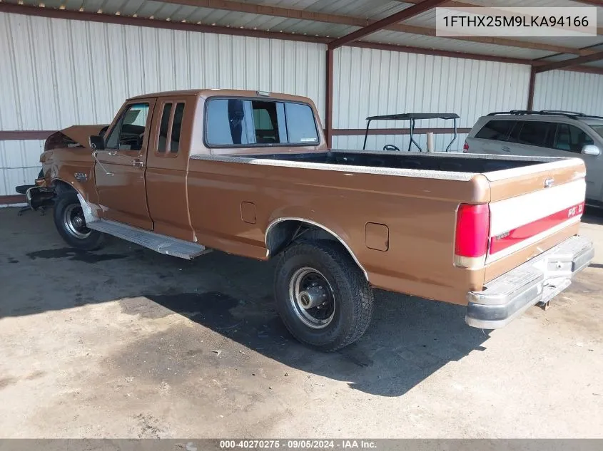 1990 Ford F250 VIN: 1FTHX25M9LKA94166 Lot: 40270275