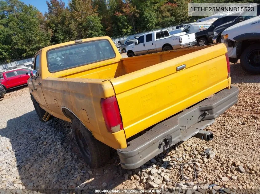 1FTHF25M9NNB15523 1992 Ford F250