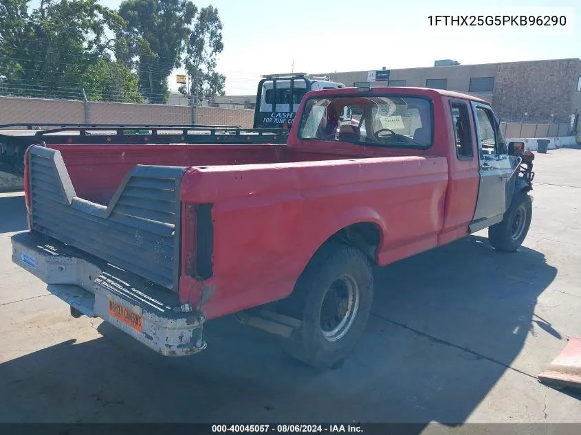 1FTHX25G5PKB96290 1993 Ford F250