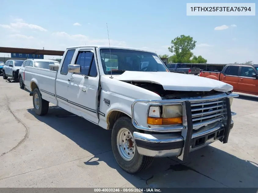 1996 Ford F250 VIN: 1FTHX25F3TEA76794 Lot: 40030246