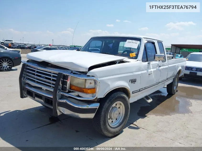 1996 Ford F250 VIN: 1FTHX25F3TEA76794 Lot: 40030246