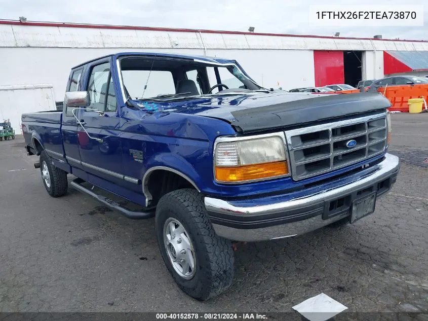 1996 Ford F250 VIN: 1FTHX26F2TEA73870 Lot: 40152578