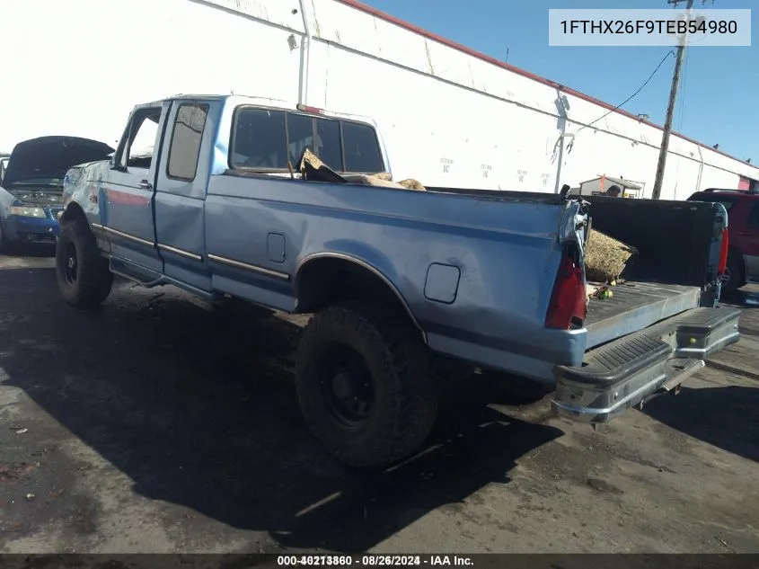 1996 Ford F250 VIN: 1FTHX26F9TEB54980 Lot: 40213860