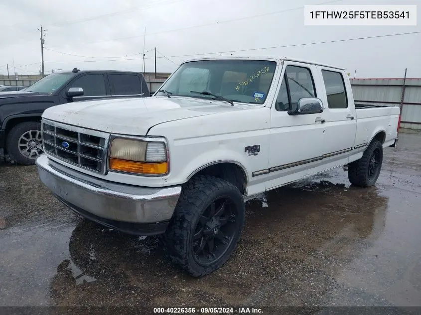 1996 Ford F250 VIN: 1FTHW25F5TEB53541 Lot: 40226356