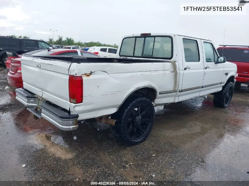 1996 Ford F250 VIN: 1FTHW25F5TEB53541 Lot: 40226356