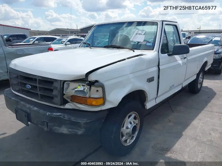 1996 Ford F250 VIN: 2FTHF25H8TCA65977 Lot: 40403893