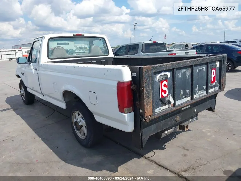 1996 Ford F250 VIN: 2FTHF25H8TCA65977 Lot: 40403893