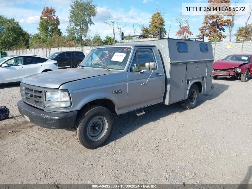 1996 Ford F250 VIN: 1FTHF25H4TEA85072 Lot: 40492898