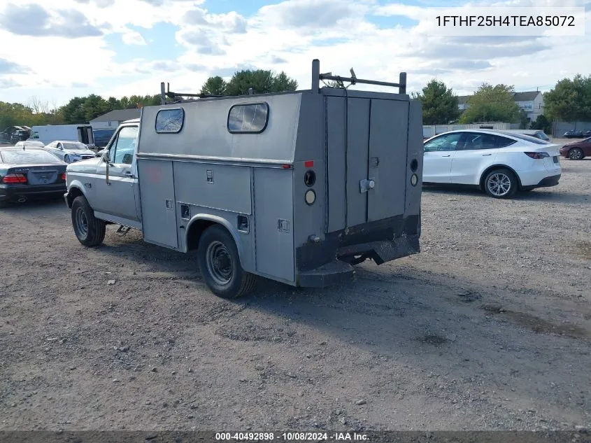 1996 Ford F250 VIN: 1FTHF25H4TEA85072 Lot: 40492898