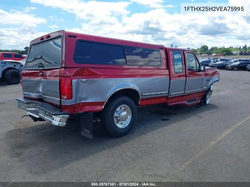 1997 Ford F-250 Xl VIN: 1FTHX25H2VEA75995 Lot: 39767361