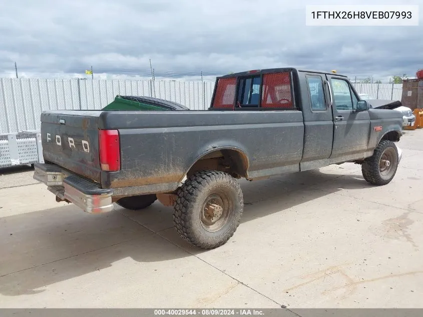 1997 Ford F-250 Xl VIN: 1FTHX26H8VEB07993 Lot: 40029544