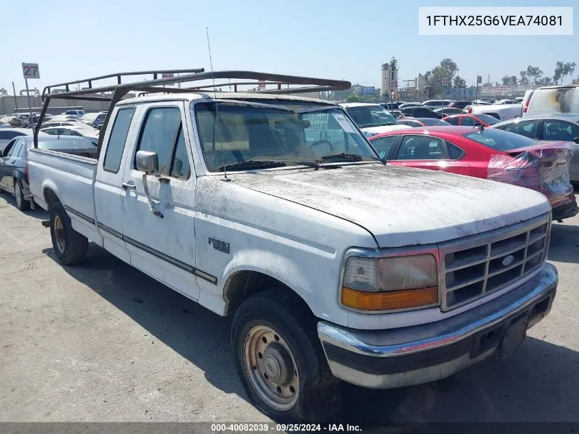 1997 Ford F250 VIN: 1FTHX25G6VEA74081 Lot: 40082039