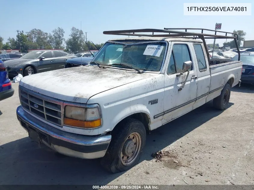 1997 Ford F250 VIN: 1FTHX25G6VEA74081 Lot: 40082039