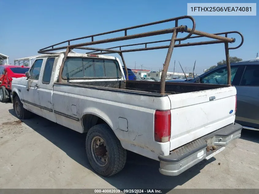 1997 Ford F250 VIN: 1FTHX25G6VEA74081 Lot: 40082039