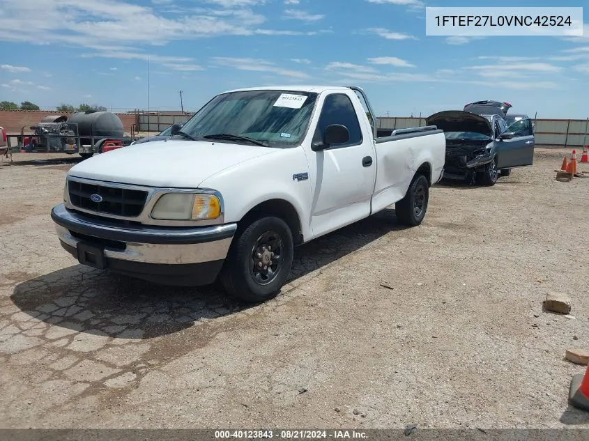 1997 Ford F-250 Lariat/Standard/Xl/Xlt VIN: 1FTEF27L0VNC42524 Lot: 40123843