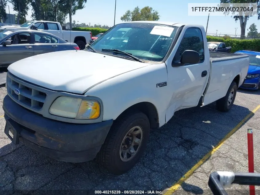 1997 Ford F-250 Lariat/Standard/Xl/Xlt VIN: 1FTFF27M8VKD27044 Lot: 40215239