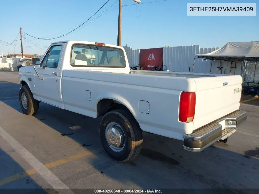 1997 Ford F-250 Xl VIN: 3FTHF25H7VMA39409 Lot: 40256548