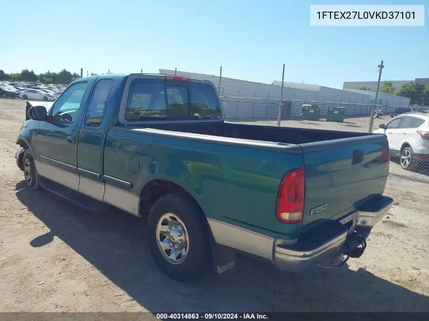 1997 Ford F250 VIN: 1FTEX27L0VKD37101 Lot: 40314863