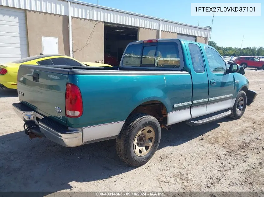 1997 Ford F250 VIN: 1FTEX27L0VKD37101 Lot: 40314863