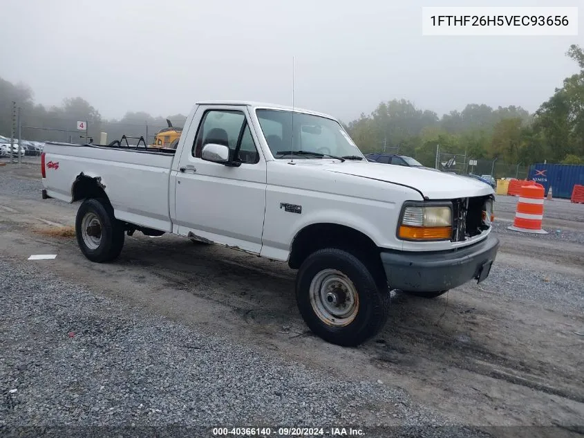 1997 Ford F-250 Xl VIN: 1FTHF26H5VEC93656 Lot: 40366140