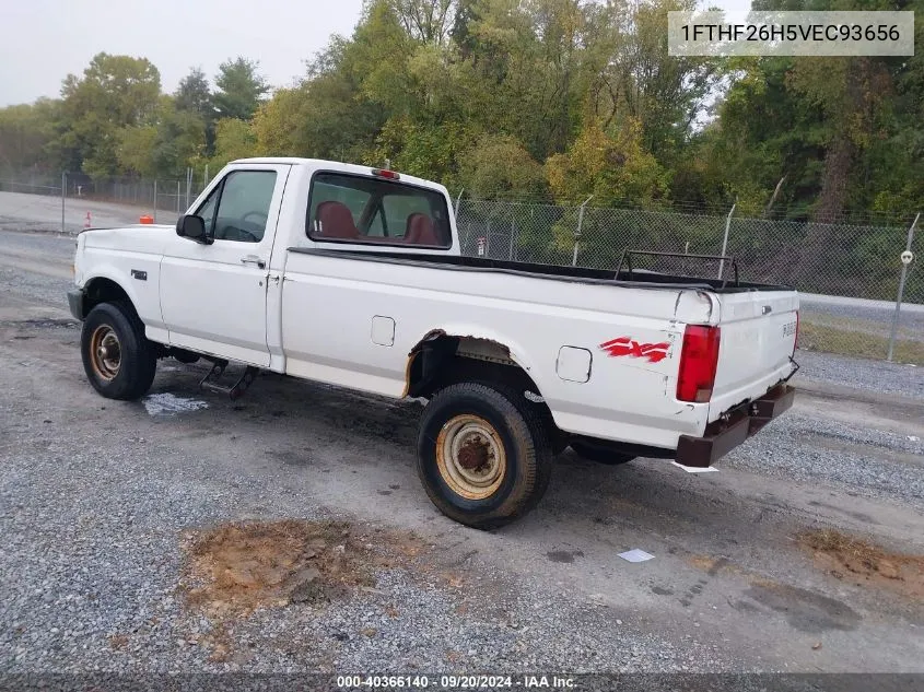 1997 Ford F-250 Xl VIN: 1FTHF26H5VEC93656 Lot: 40366140