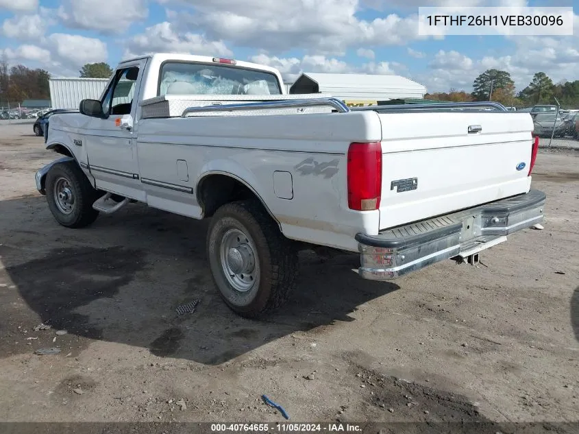 1997 Ford F-250 Xl VIN: 1FTHF26H1VEB30096 Lot: 40764655