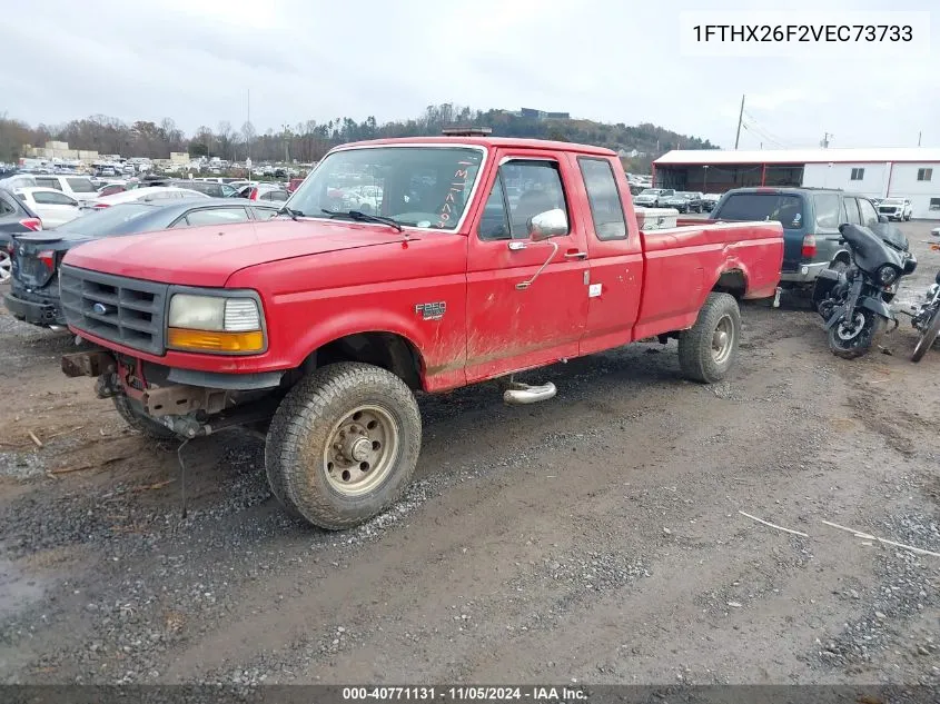 1997 Ford F-250 Xl VIN: 1FTHX26F2VEC73733 Lot: 40771131