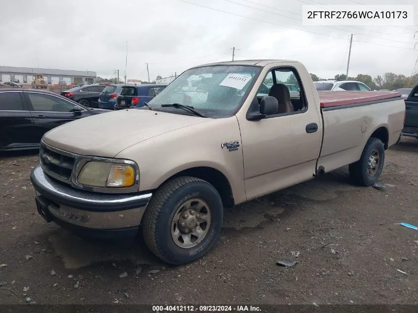 1998 Ford F-250 Lariat/Standard/Xl/Xlt VIN: 2FTRF2766WCA10173 Lot: 40412112