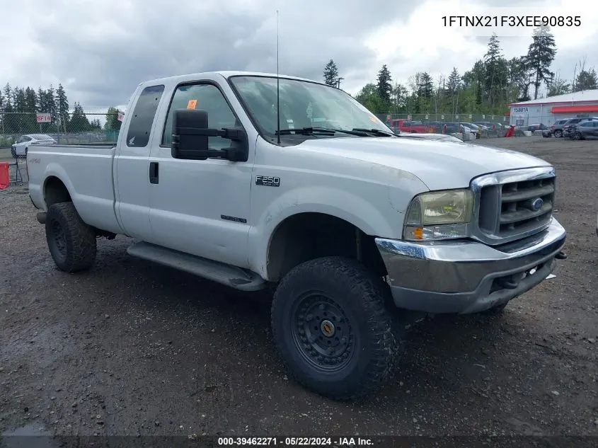 1999 Ford F-250 Lariat/Xl/Xlt VIN: 1FTNX21F3XEE90835 Lot: 39462271