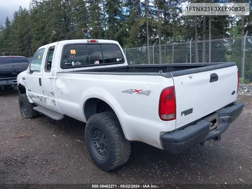 1FTNX21F3XEE90835 1999 Ford F-250 Lariat/Xl/Xlt