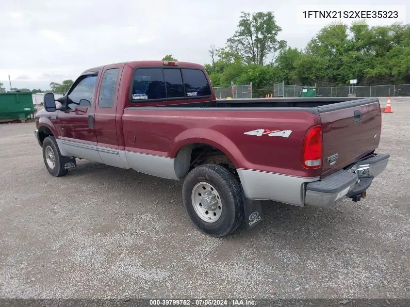 1999 Ford F-250 Lariat/Xl/Xlt VIN: 1FTNX21S2XEE35323 Lot: 39799752