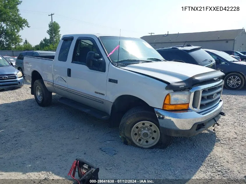 1999 Ford F-250 Lariat/Xl/Xlt VIN: 1FTNX21FXXED42228 Lot: 39841638